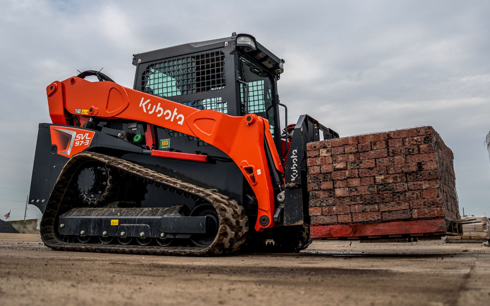Kubota construction equipment at Sink Farm Equipment